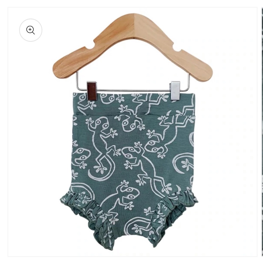 Ruffle Bloomer, Lizard Seafoam